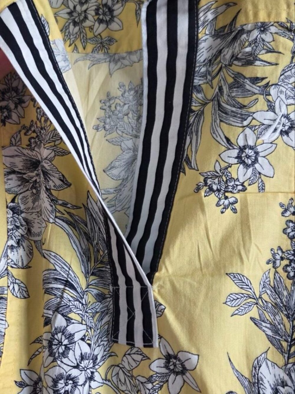 $119 Nautica Women's Toile Floral-Print Sleeveless A-line Dress Size M - Picture 5 of 9